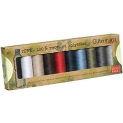 Gutermann Gütermann creativ Set, Sew-All Thread rPET, Assorted, One Size