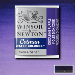 Winsor & Newton and Cotman Half Pan Dioxazine Violet