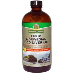 Nature's Answer Liquid Norwegian Cod Liver Oil Natural Lemon-Lime 16 fl. oz