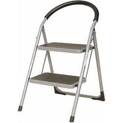 VFM White 2 Tread Step Ladder