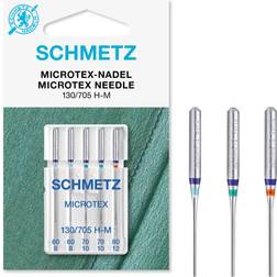 (Microtex (Sharp) Size: Assorted 60/8, 70/10 and 80/12) Schmetz Sewing Machine Needles, 5pk