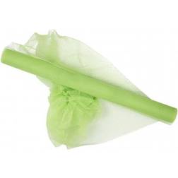 Creativ Company Tulle, W: 50 cm, neon green, 5 m/ 1 roll