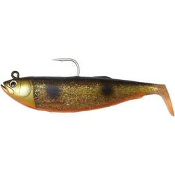 Savage Gear PRE-RIGGED SOFT LURE CUTBAIT HERRING 270, Gold Redfish, 20