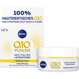 Nivea Q10 Power Anti-Wrinkle Firming Day Cream for Smoother & Younger Looking Skin Day Cream SPF 15 50ml