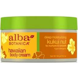 Alba Botanica Kukui Nut Body Cream (180g)