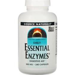 Source Naturals Daily Essential Enzymes 500 mg 240 Capsules 240 pcs