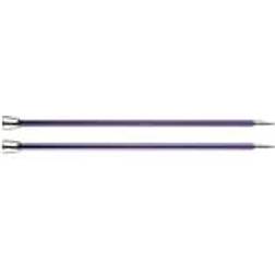 Knitpro Zing 40cm Single Point Knitting Needles 7.00mm (KP47335)