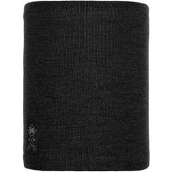 Buff Knitted & Polar Neo Scarf - Black