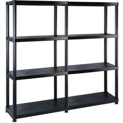 vidaXL Storage Shelving System 61x130cm