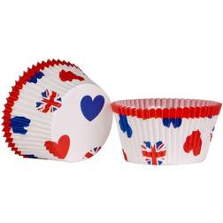 Premier Housewares I Love UK Cupcake Case