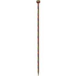 Knitpro 30 cm x 4 mm Symfonie Single Pointed Needles, Multi-Color