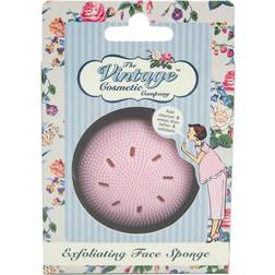 The Vintage Cosmetic Company Exfoliating Face Sponge Pink