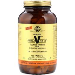 Solgar Formula VM-75 Iron-Free 180 Tablets