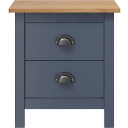 vidaXL Hill Range Bedside Table 35x46cm