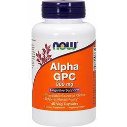 Now Foods Alpha GPC 300mg 60 pcs