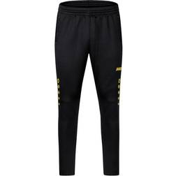 JAKO Challenge Training Trousers Unisex - Black/Citro