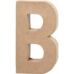 Creativ Company Letter, B, H: 20,5 cm, W: 11,5 cm, thickness 2,5 cm, 1 pc