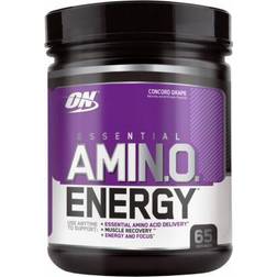 Optimum Nutrition Essential AMIN.O Energy Concord Grape 65 Servings