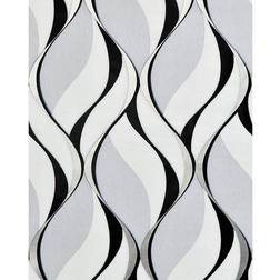 EDEM 1054-10 Wallpaper Retro Grey