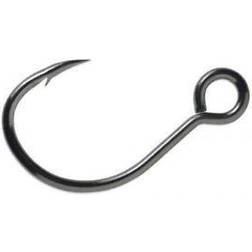 VMC 7237 Single Eyed Hook 2/0 Black Nickel