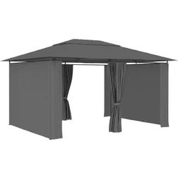 vidaXL Garden Tent with Curtains 4x3 m