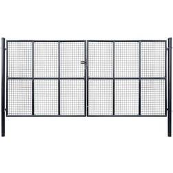 vidaXL Mesh Garden Gate 415x250cm