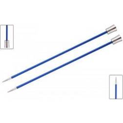 Knitpro Knit Pro KP47299 Zing: Knitting Pins: Single Ended: 35cm x 4.00mm, 4mm Blue