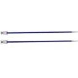 Knitpro Knit Pro KP47238 Zing: Knitting Pins: Single Ended: 25cm x 3.75mm, Metal, 3.75, Purple