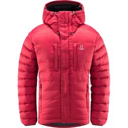 Haglöfs Reliable Down Hood Jacket - Dala Red/True Black