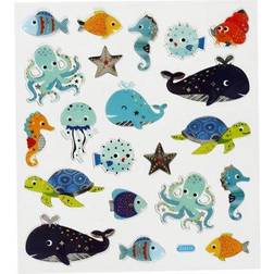 Creativ Company Stickers, sea animals, 15x16,5 cm, 1 sheet