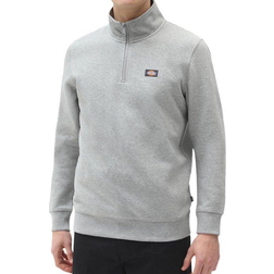 Dickies Oakport Quarter Zip - Grey Melange