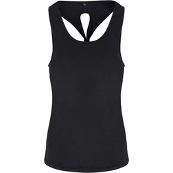 Tridri Yoga Knot Vest Women - Black