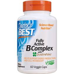 Doctor's Best Fully Active B-Complex with Quatrefolic 60 vcaps 60 pcs