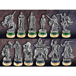 The Noble Collection Lord of Rings Return of King 12 Character Package 12 Fine Pewter Figures in Box Officially Licensed Film Set Movie Props Gifts