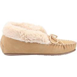 Hush Puppies Philippa Suede Slipper - Tan