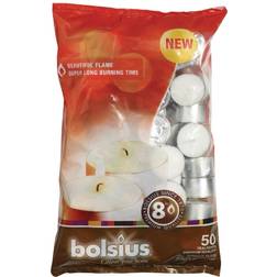 Bolsius 8 Hour 50-Pack Candle Holder 50pcs