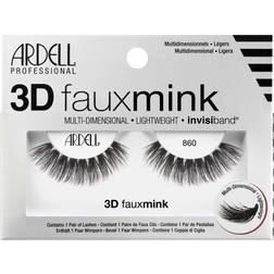 Ardell 3d Faux Mink Lashes Black 860 False Eyelashes