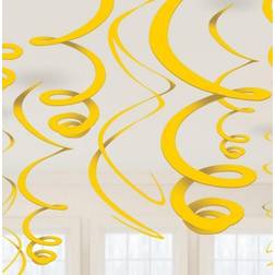 Amscan 67055-09-55 55 cm Plastic Swirls Decorations