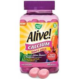 Natures Way Alive! Calcium Soft Jells 60s 85796