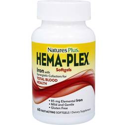 Nature's Plus Hema-Plex Softgels 60 Fast-Acting Softgels