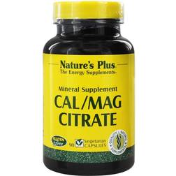 Nature's Plus Cal Mag Citrate 90 Vegetarian Capsules