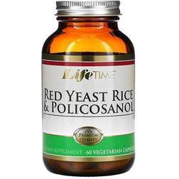 Lifetime Red Yeast Rice and Policosanol 60 Vegetarian Capsules