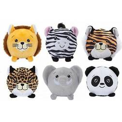 PMS 3.5" Squishimi Plush with 6 Assorted Zoo Animal Series 5