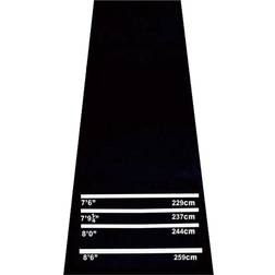 Homcom Professional Rubber Darts Mat, Black