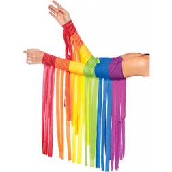 Leg Avenue Festival Pride Rainbow Fringe Arm Warmer