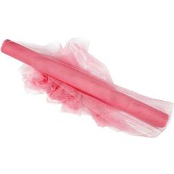 Creativ Company Tulle, W: 50 cm, rose, 5 m/ 1 roll