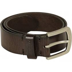 Deerhunter Leather belt 115 cm Dark brown