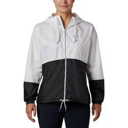Columbia Women's Flash Forward Windbreaker Jacket - White/Black