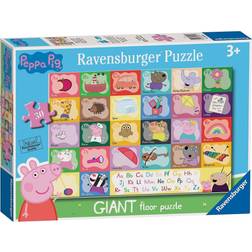 Ravensburger Peppa Pig Alphabet Giant Floor Puzzle 24 Pieces