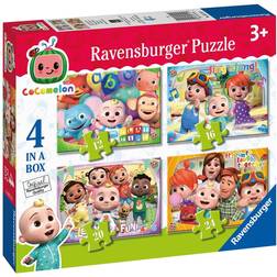 Ravensburger Cocomelon 4 in a Box 12, 16, 20, 24 Pieces